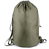 Hanging Laundry Bag『36”X26”』, VDS Carry Laundry Backpack with 2 Strong Adjustable Shoulder Straps Durable Nylon Laundry Washing Bag Clothes Bag Laundromat Bag for College Apartment Dorm Camping Bag