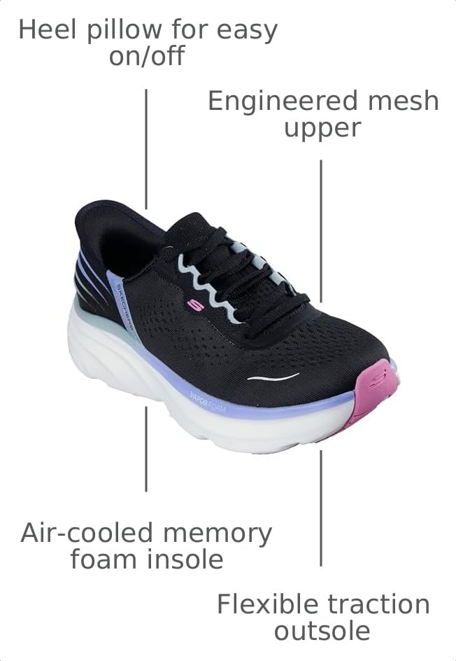 Image of Skechers Women's D'LUX Vapor Hands Free Slip-Ins Sneakers