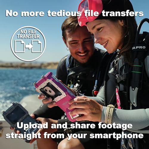 DIVEVOLK Underwater Touchscreen housing compatiable for iPhone 12/12 Pro/12 Pro Max/13/13 Pro/13 Pro Max/14/14 Pro/14 Pro Max/15/15 Pro/16Pro/16Pro Max