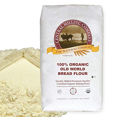 100% Organic Artisan Bread Flour - 25 lbs - Type 80 Old World
