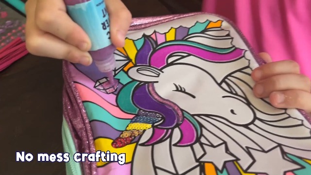 Amazon.com: Decorate Your Own Unicorn Crossbody Bag Kit - Color