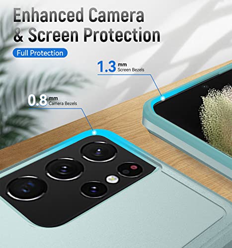 AENLIG Cover per Samsung Galaxy S21 Ultra，Staffa