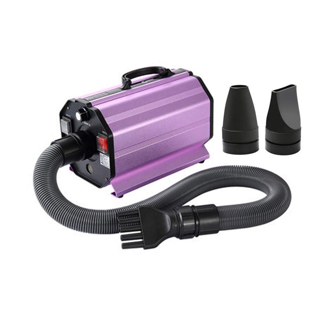 Secador de Pelo para Mascotas, máquina de soplado de Pelo para Perros, máquina de soplado de Agua, Adecuada para Perros y Gatos Grandes y medianos, 2200 W de Potencia, silencioso, antiescaldado, Velo