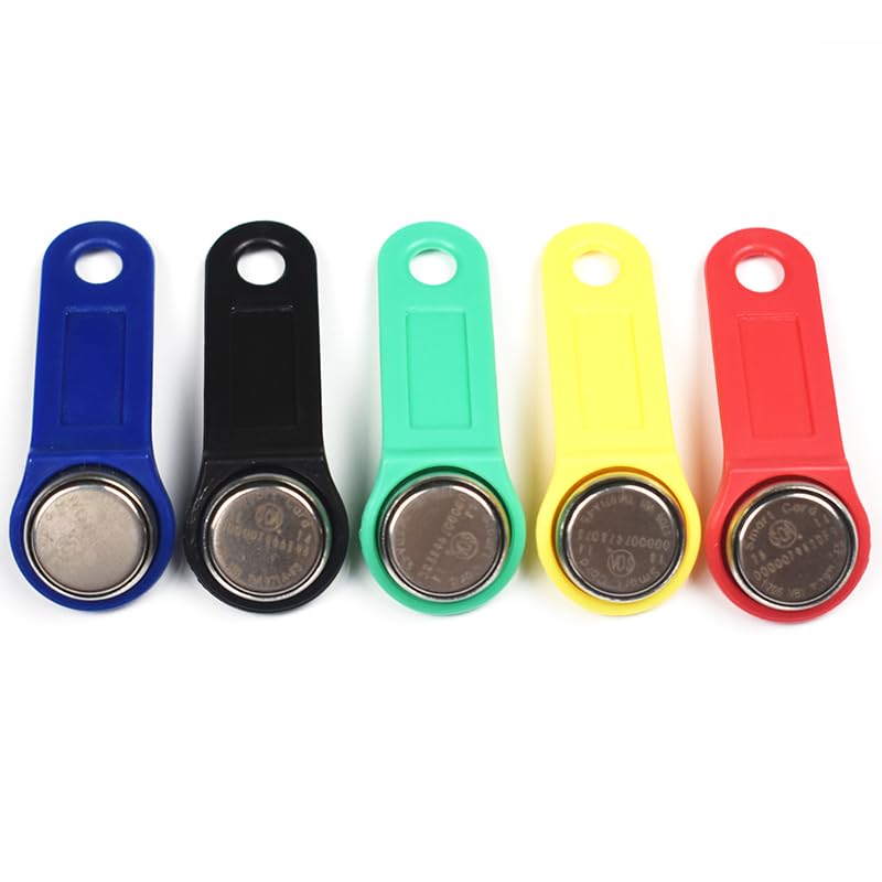 50pcs/Lot DS1971-F5 TM Sauna Lock Card Touch Memory Button with Handle for System(BK)
