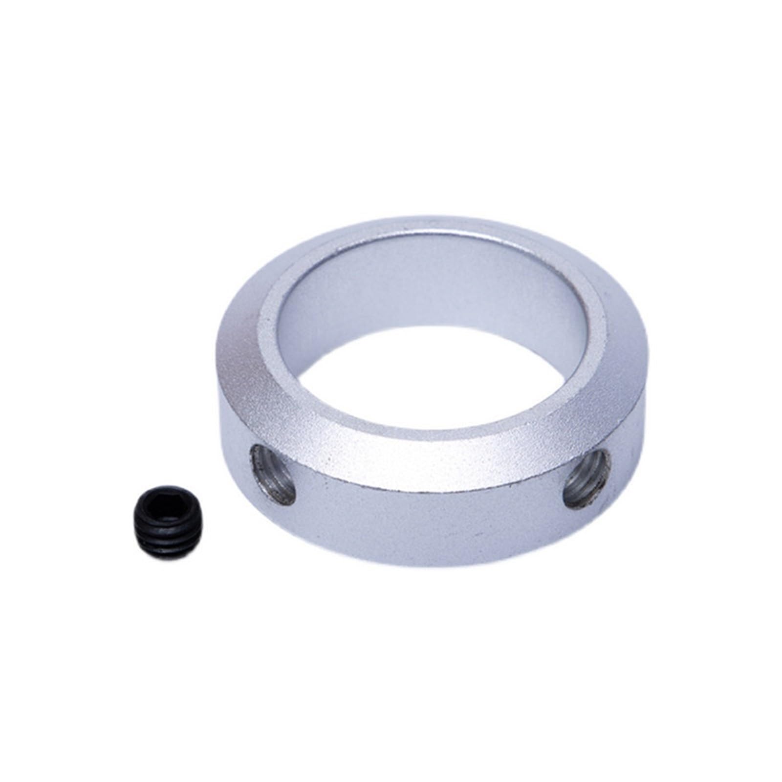 BIVOO Bague de retenue de Collier d'arbre Type de vis d'arrêt Anneau de retenue Localisateur de retenue d'arbre Alliage d'aluminium avec vis (Size : 30-46-15)
