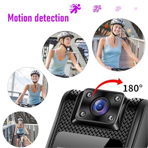 Wisoqu 4K HD Portable Cámara de Acción miniatura 6