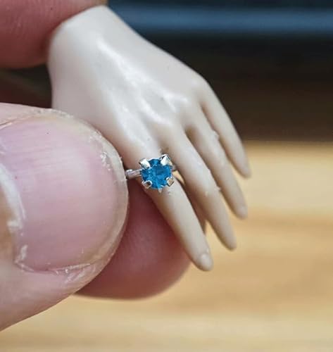 ximitoy 1/6 Famale Soldaten-Zubehör, Ringmodell für 30,5 cm große Actionfigur (nur Ring, keine Hand (blau)