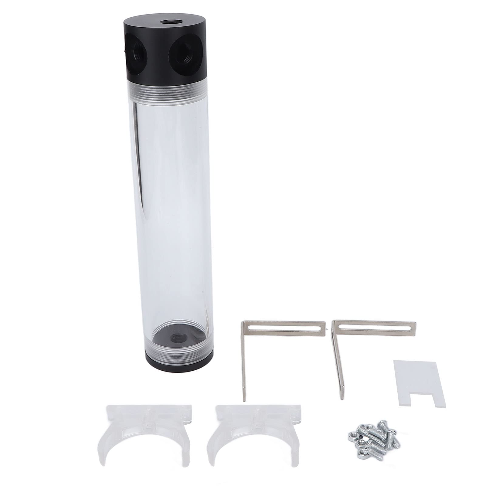 PC Water Cooler Tank, Acrylic Material Reservoir Water Cooling Tight  Connection Heat Resistance 50mm Outer Diameter Cylindrical 4 Holes for PC  for Computer : Amazon.co.uk: Business, Industry u0026 Science