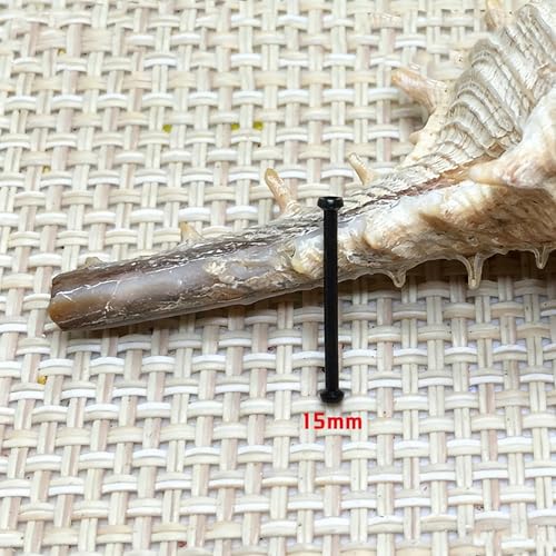 200 piezas de pasadores de conexión rápida de 15 mm para pesca miniatura 2