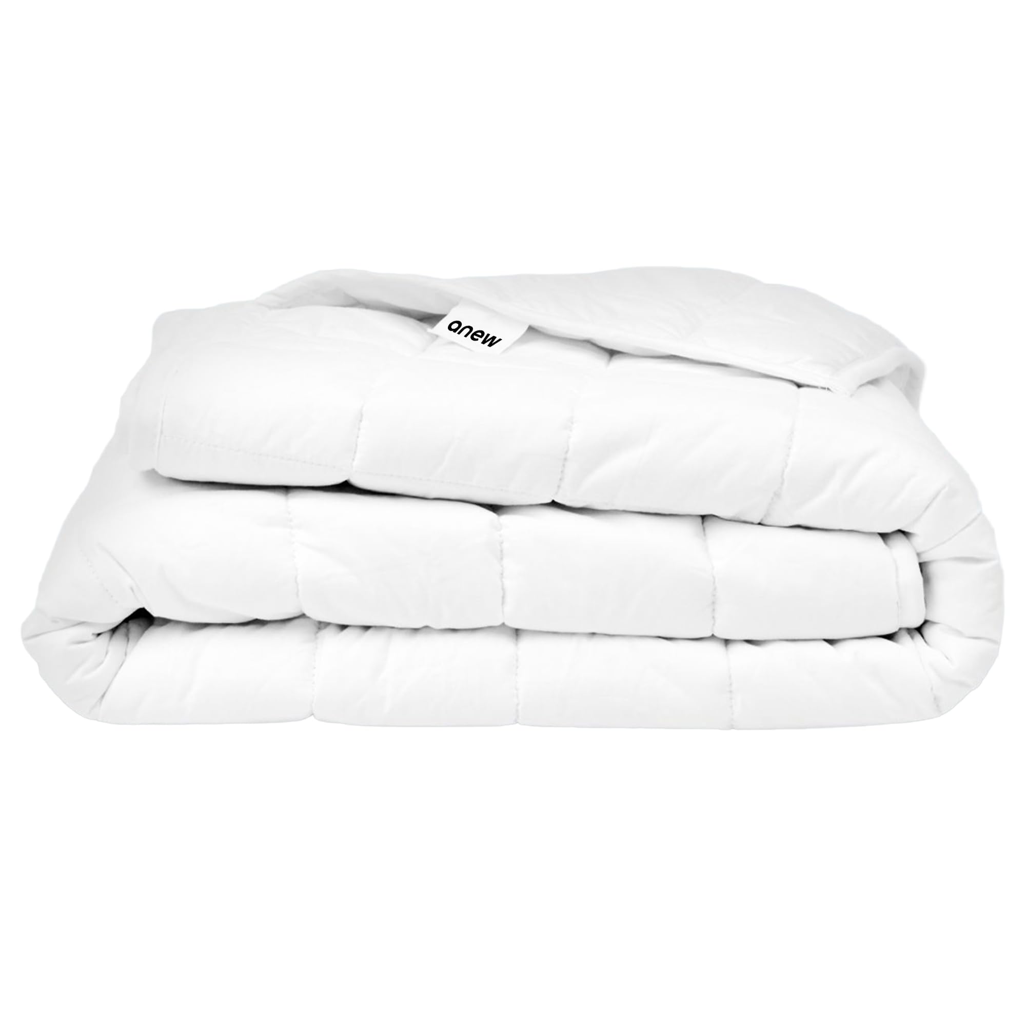 Anew Sleep Gewichtsdecke 140x220 cm 13 kg Schwere Decke Therapiedecke Erwachsene Atmungsaktive Bettdecke Stress Weiche Weighted Blanket