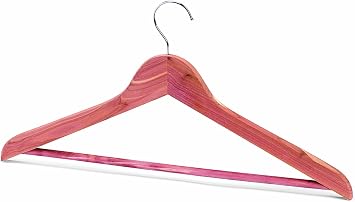Woodlore Basic Hanger with Bar for Shirts/Jackets- Set of 10
