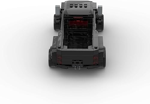 Miniatura 6 de Camión MOC Coche de Carreras Deportivo Modelo Conjuntos de Garaje Bloques de Construcción Corredores Famosos Vehículo de Ciudad Técnica DIY