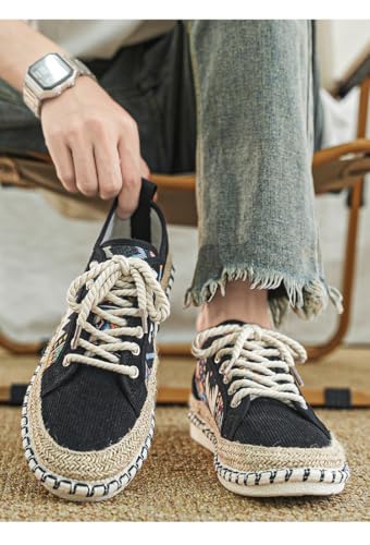 Men's Stylish Low-top Skate Shoes, Comfortable Anti-Slip Breathable lace-up Sports Shoes, Suitable for Men's Outdoor Activities.3