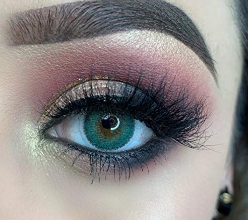 Lente de contacto de color marino 3tons freshtone® Kit de almacenaje color aleatorio, caja incluye cortador y aplicador – 12 meses sin Correction