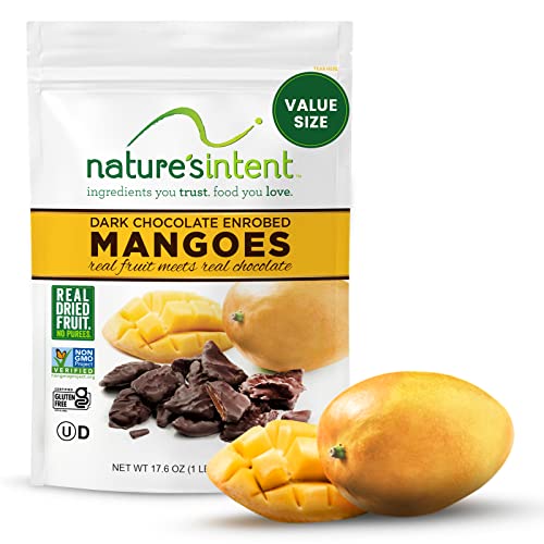 Nature’s Intent Dark Chocolate Covered Mango