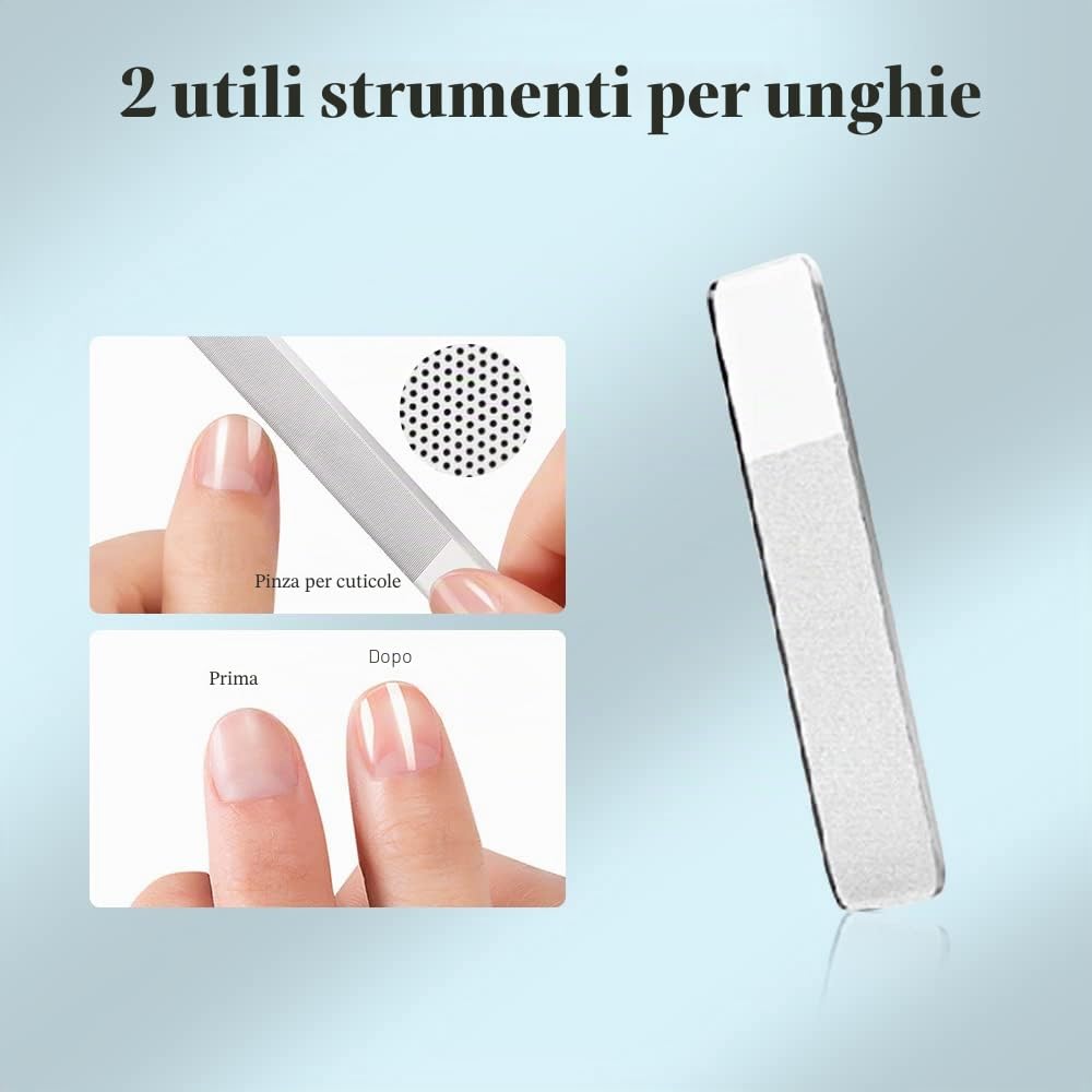 Fresa per Unghie, TOUCHBeauty Lima per Unghie Elettrica Senza Fili Professionale con USB Ricaricabile, 12 in 1 Manicure e Pedicure per Rimozione Smalti e Gel AG-2236