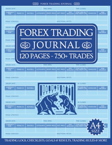 Forex Trading Journal: Mega 120 Page A4 Log to Plan your Forex Trades with Goals, Trading Principles, Checklists & More for Beginners and Professionals. image 2