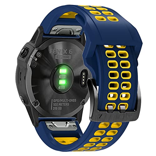 Bracelet silicone Garmin Fenix de sport et quotidien en couleur Agate unique