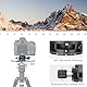 ARTCISE 360° Panoramakopf, Panorama-Pfann-Basisklemme, Aluminiumlegierung, Arca-Swiss-kompatibel, Vollsicht-Stativkopf mit Wasserwaage, kompatibel mit DSLR-Kameras, Tragfähigkeit 10 kg