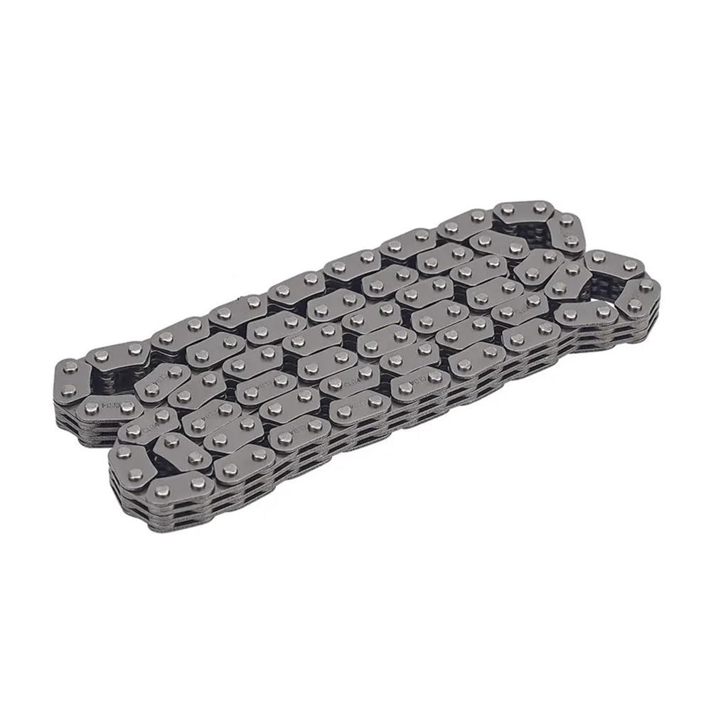 Kt. Passend for Arctic 300 375 & 400, manuelles und automatisches Motorradzubehör, Nockenwellen-Steuerkette 3+4-108 Glieder .(Flat Buckle)