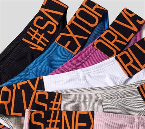 Mens Briefs Underwear Men's Low Rise Stretch Underwear Support Briefs Soft Breathable Underwear4