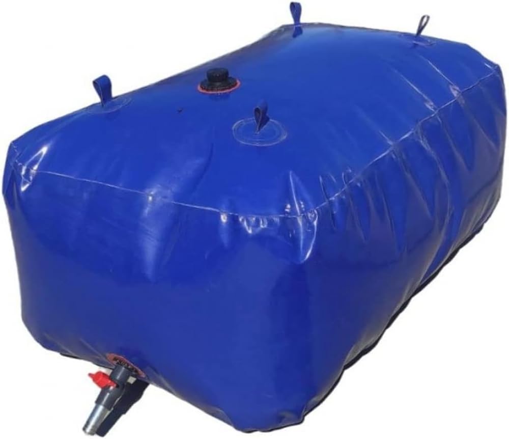 Tanque de Agua, Deposito Agua Flexible 500-3000L, Gran Capacidad Deposito de Agua, Almacenamiento de Agua Flexible, para Regar Plantas, Espesar Sistema De Bolsa De Recole-600L