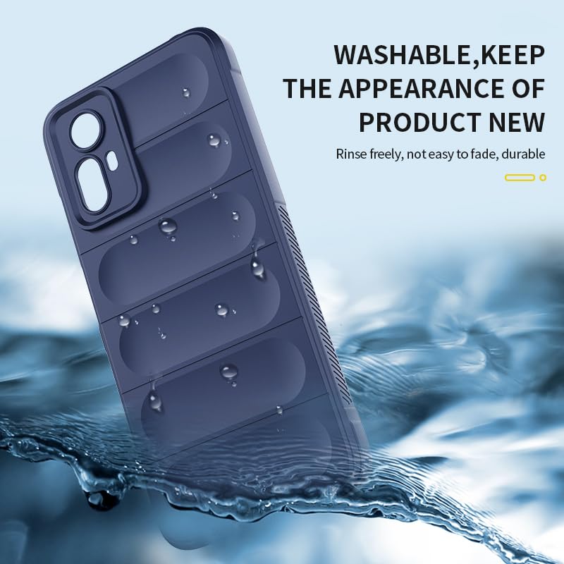 WOKEZ TPU Fodral för Redmi Note 12S - Mörkröd, Reptålig & Tvättbar