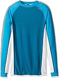 Helly Hansen Men's HH Warm Ice Long Sleeve Base Layer Crew, Ocean Green, Medium