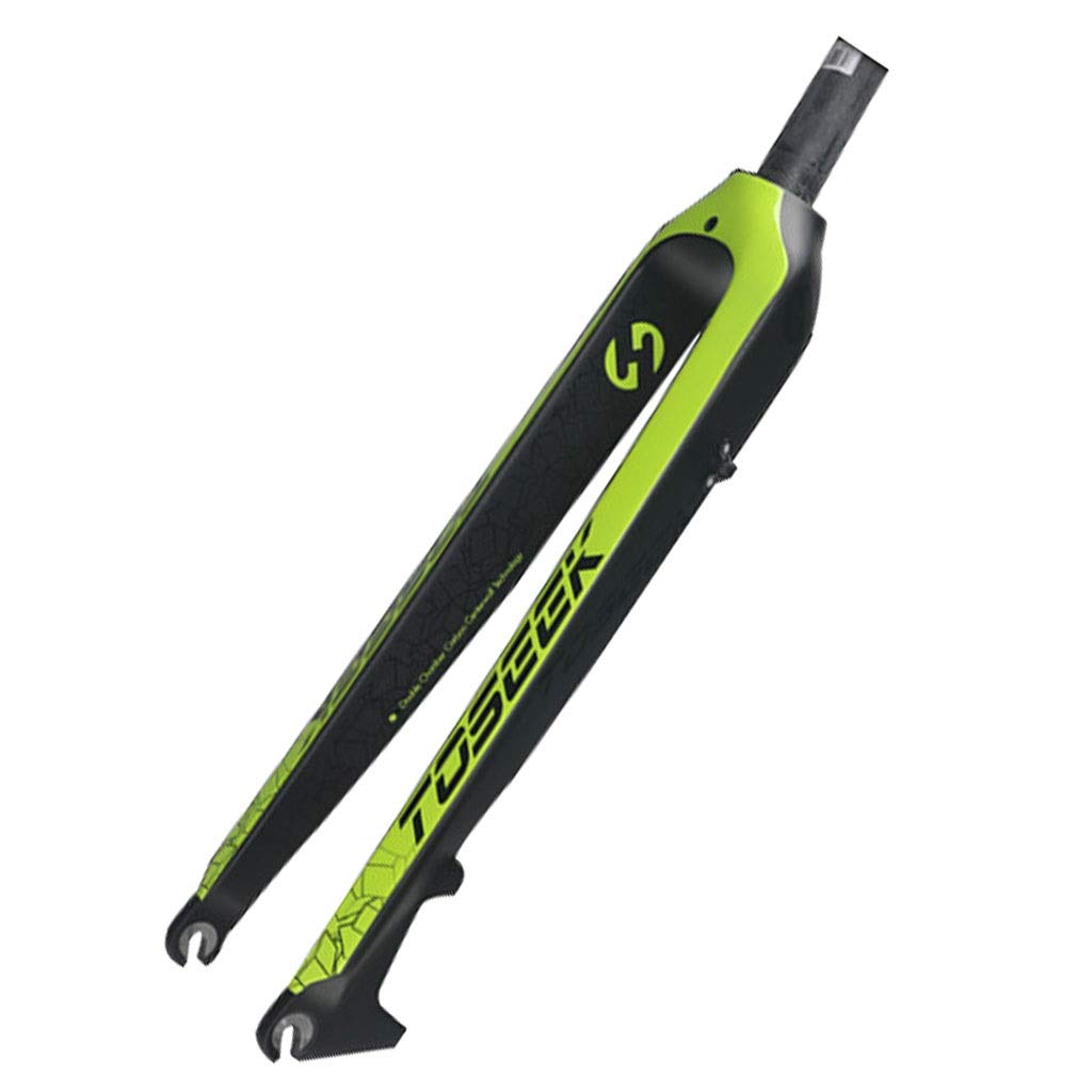 WIQUYBML Suspension Mountain Bicycle Carbon Fiber Front Fork 27.5/29inch 160mm Disc Brake 1-1/8"
