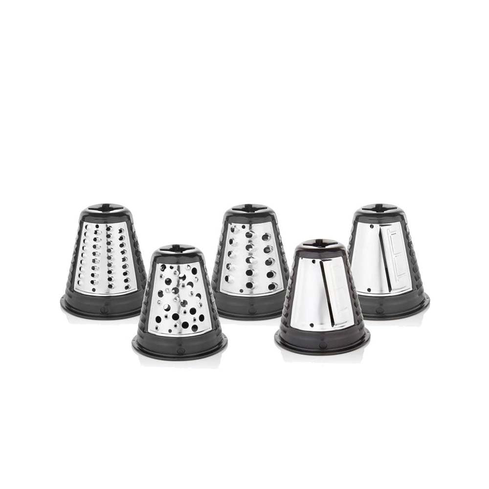 WMF Découpe légumes, 0.3 L, 65 W, Inox 18/10 Cromargan, 2 lames inox, Bol Tritan sans BPA, KITCHENminis 0416400011
