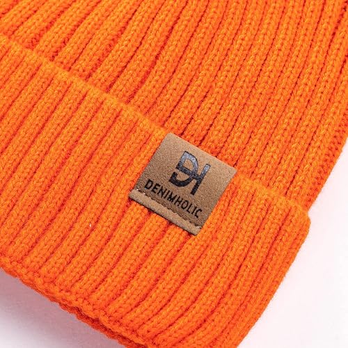 Image of DENIMHOLIC Winter Cap for Men & Women, Beanie Cap for Men Woolen Cap for Men & Women, Beanie Cap for Women