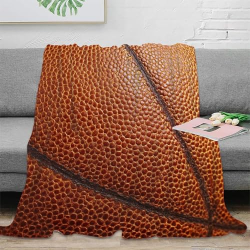 HWEICOIN Basketbakk Colcha 3D Manta Premium Cálida Acogedora Mantas Mullidas para Mujeres Adolescentes Niños Sofá Cama Regalo 80x90inch(200x230cm)