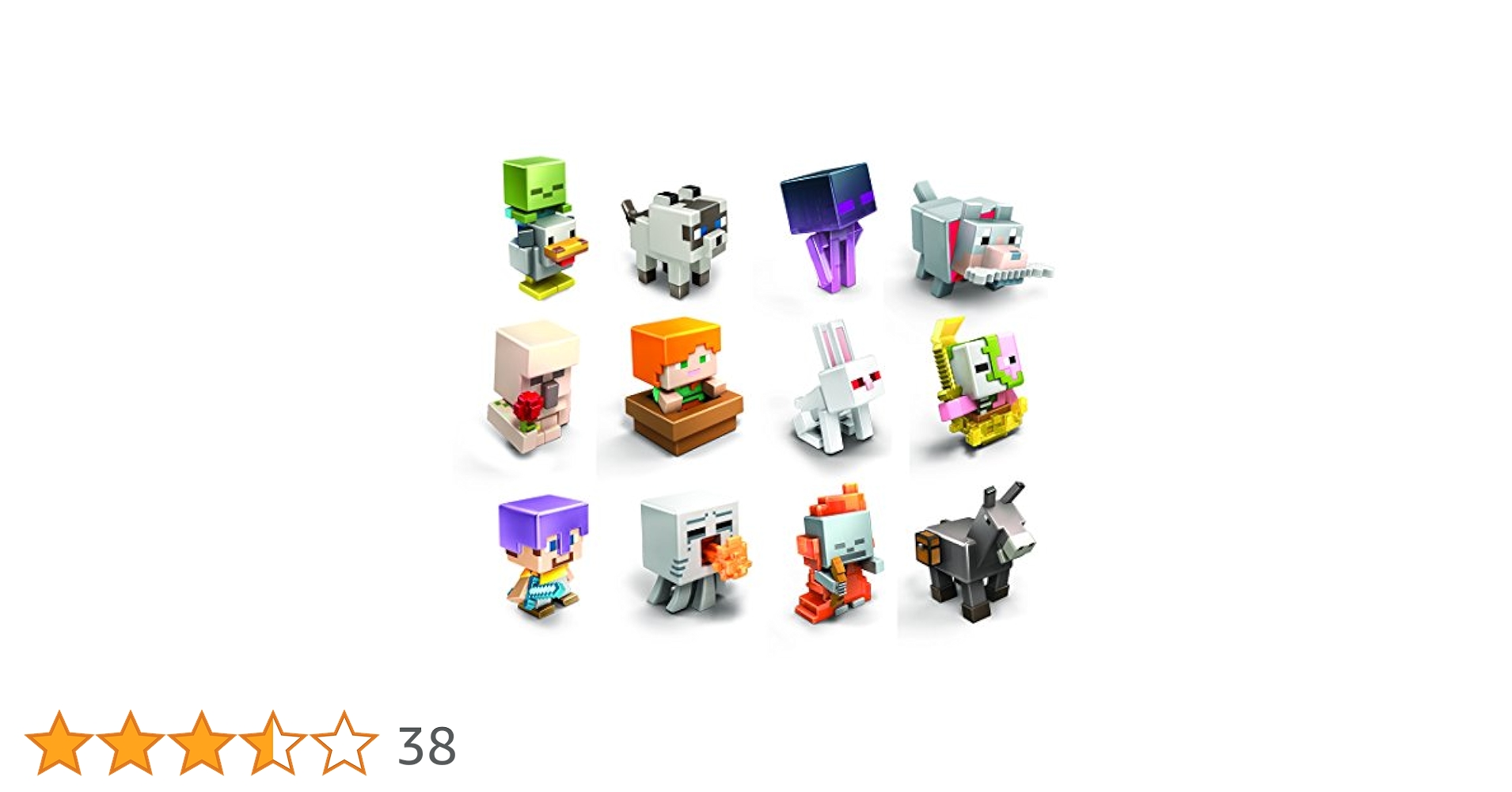 マインクラフトミニフイギュアICE SERIES 19個セット マインクラフトミニフイギュアICE SERIES 19個セット Amazon.co