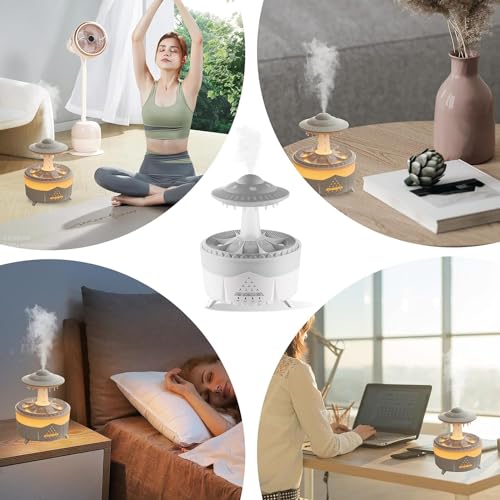 Rain Humidifier Water Drip con 7 colores cambiantes miniatura 4