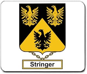 Amazon Stringer Family Crest Coat Of Arms Mouse Pad Office Products amazon-stringer-family-crest-coat-of-arms-mouse-pad-office-products