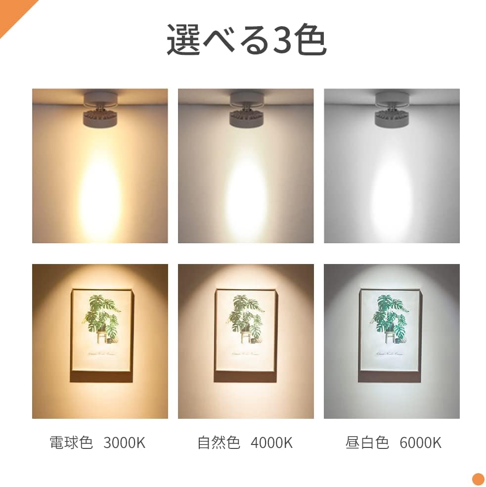 Mto-yama スポットライト LED一体型照明 ブラケットライト LEDライト ウォールランプ おしゃれ 高輝度 LED内蔵式