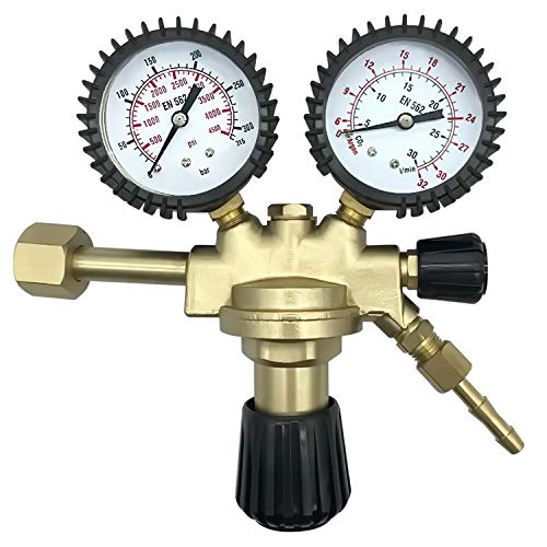 VECTOR Régulateur de Pression Pour Gaz Inerte Argon/CO² Mano Détendeur MIG/MAG