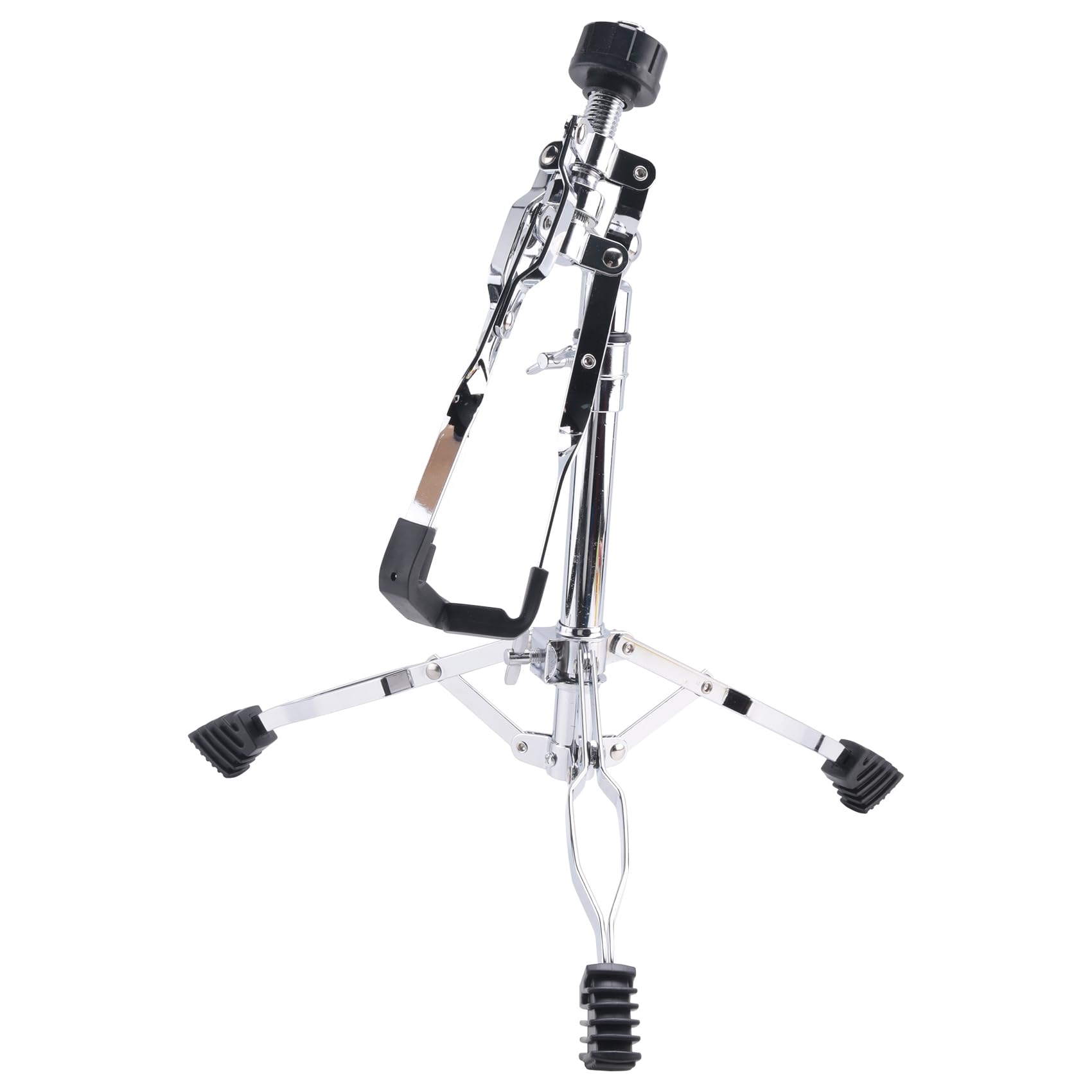 Supporto per rullante, supporto regolabile per rullante da concerto, supporto a doppio braccio per batteria da 8 a 14", tamburo in acciaio