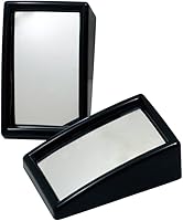 Hypersonic Convex Blind Spot Mirrors - 2-Pack Wide Angle Stick-On Rear View for Cars, Trucks, SUVs - Universal Fit with 3M Adhesive