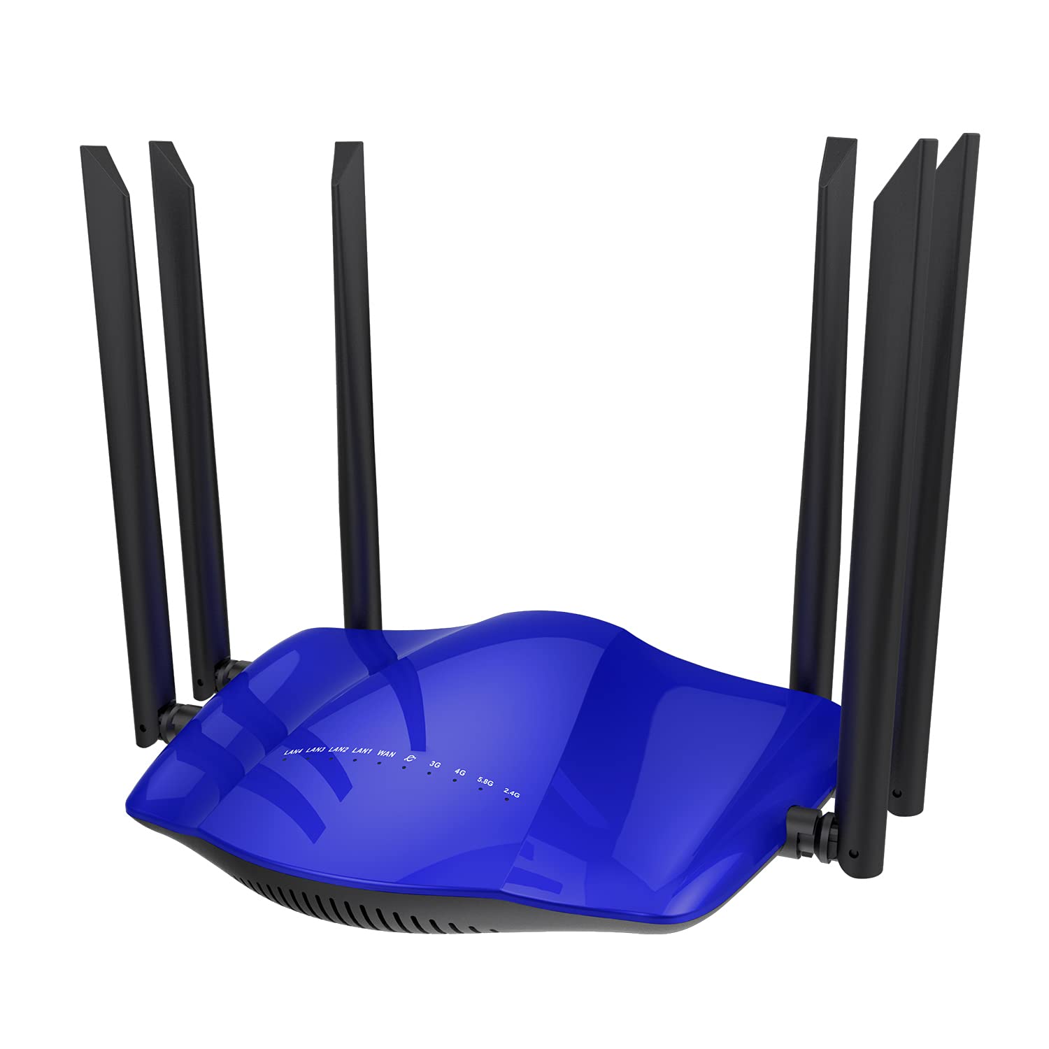 Dionlink AC1200 Dual Band Unlocked 4G LTE Modem Router with SIM Card Slot, 1200Mbps Mesh WiFi, EC25-AF Qualcomm Chipset, 5dBi High Gain Antennas