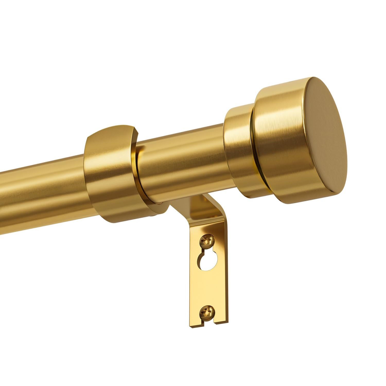 Black Curtain Rods - Adjustable & Heavy Duty -11