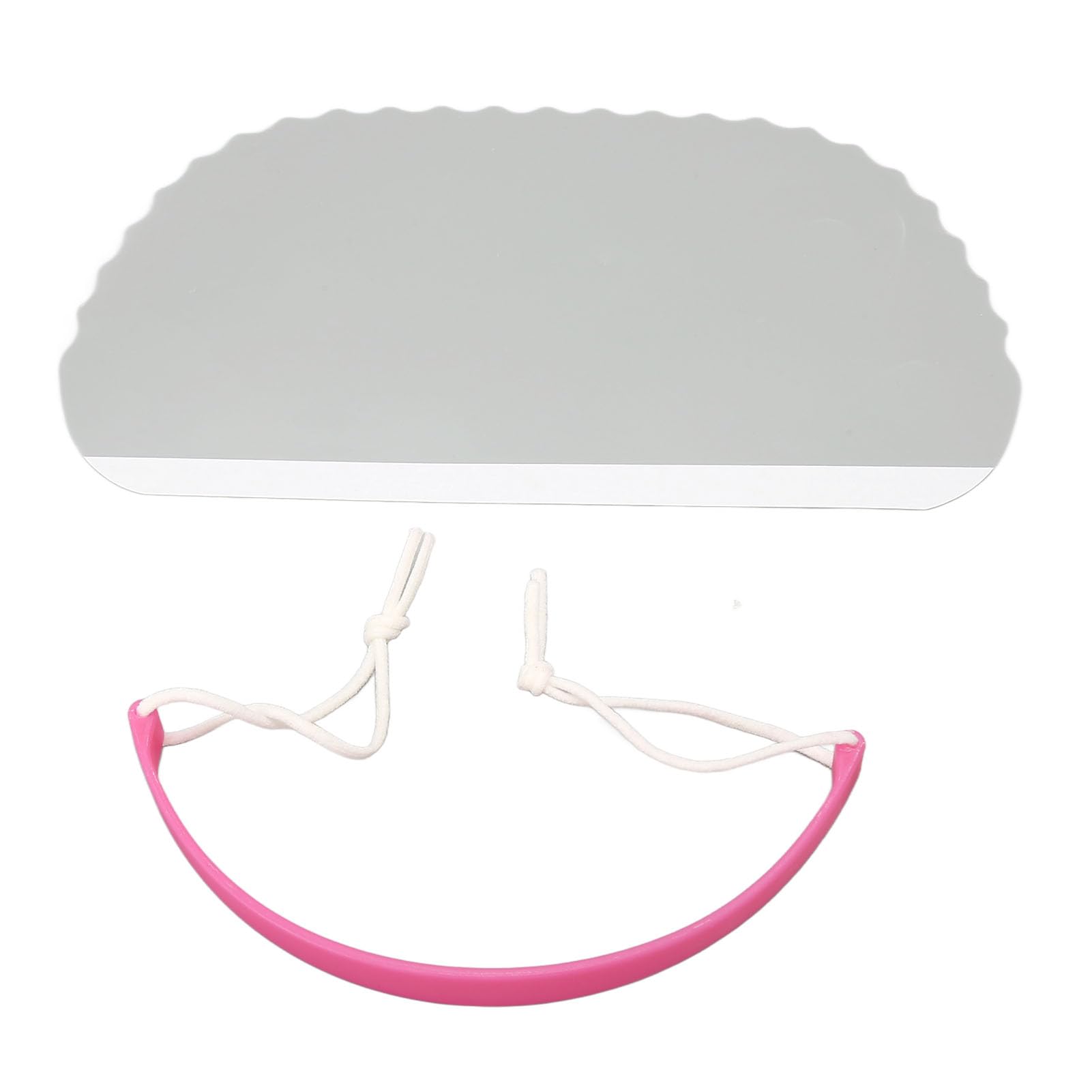 FILFEEL Shower Face Shields 50PCS Disposable Transparent Eyebrow Shields for Home and Salon Use for Makeup and Eyelash Extensions