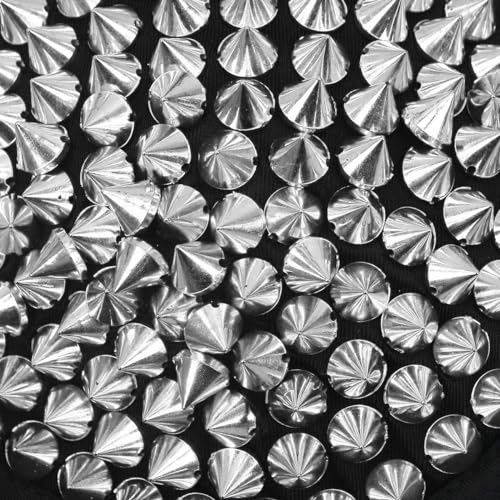 Kimring Women's Steampunk B Cup Spike Studs Rivet Party Club Rave Sport Bra Tops4