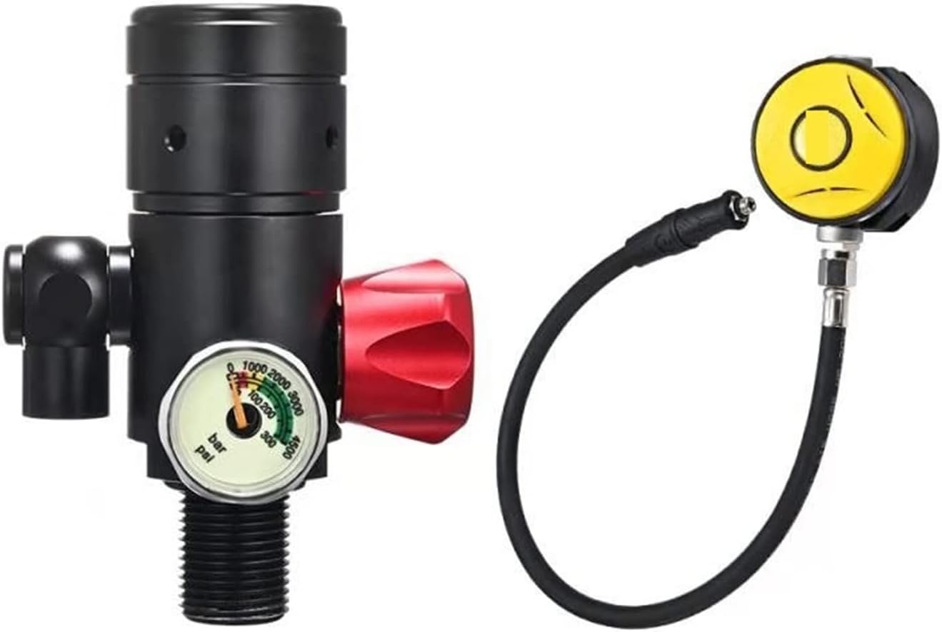 Scuba Tank Kit, Diving Equipment 1000ML Portable Diving Equipment Diving Rebreather for Underwater Work/Underwater Recreation