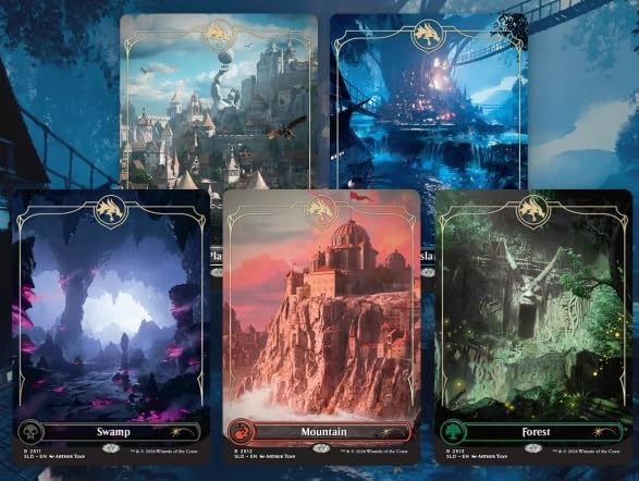 MTG Secret Lair x Dungeons & Dragons: Lands of the Forgotten