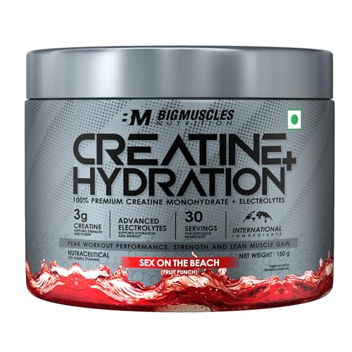 Image of Bigmuscles Nutrition Creatine + Hydration (150g, Sex On The Beach)