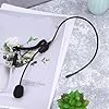 MUELODSIC 2 Pcs Head-mounted Wired Microphone with Threaded Connector for Voice Amplifier, Condenser Headset Mic for Loudspeaker, Earhook Microphone for Public Speaking and Events #4