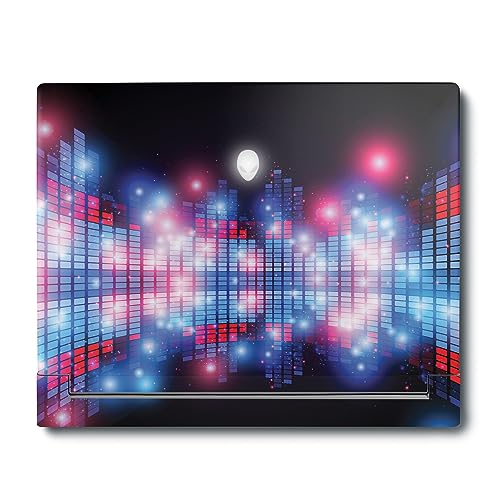 Image of MightySkins Skin Compatible with Alienware X16 R1 (2023) Full Wrap Kit - Neon Eq | Protective, Durable, and Unique Vinyl Decal wrap Cover | Easy to Apply, Remove, and Change Styles | Made in The USA