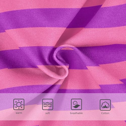 Purple Dark Pink Stripe Toddler Boy's Underwear 2T3