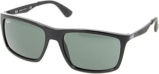 AUTHENTIC SUNGLASSES RAYBAN RB 4228 601/71 BLACK/GREEN LENS 58MM - coolthings.us